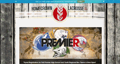 Desktop Screenshot of homegrownlacrosse.org